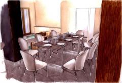 Vue perspective sur l agencement d une salle a manger ouverte.jpg